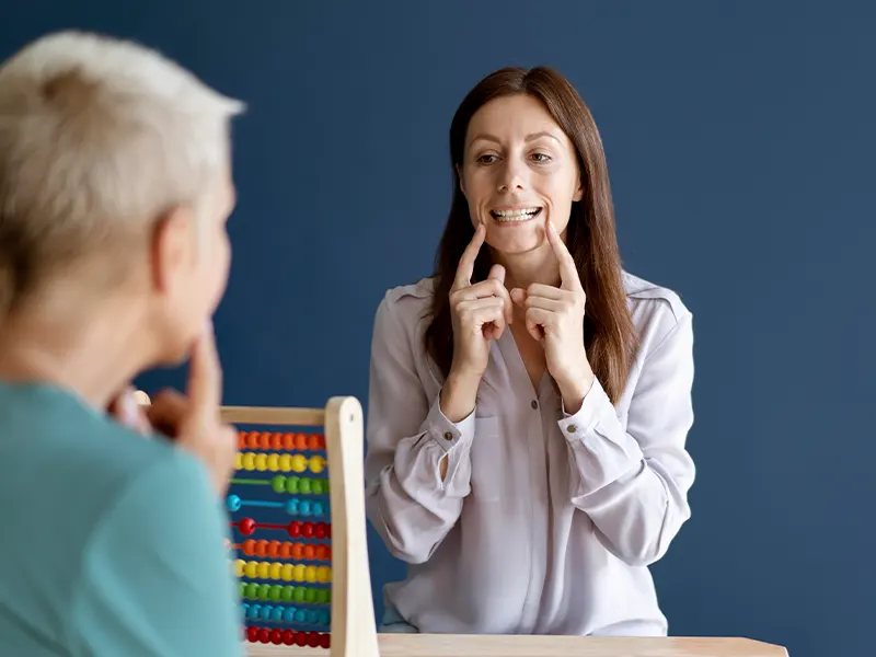 درمان لکنت زبان