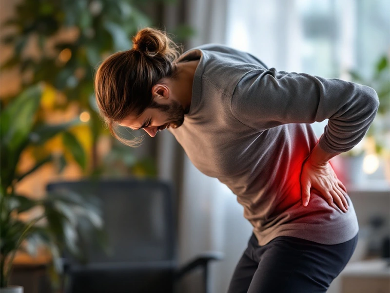 درد کمر هنگام خم شدن