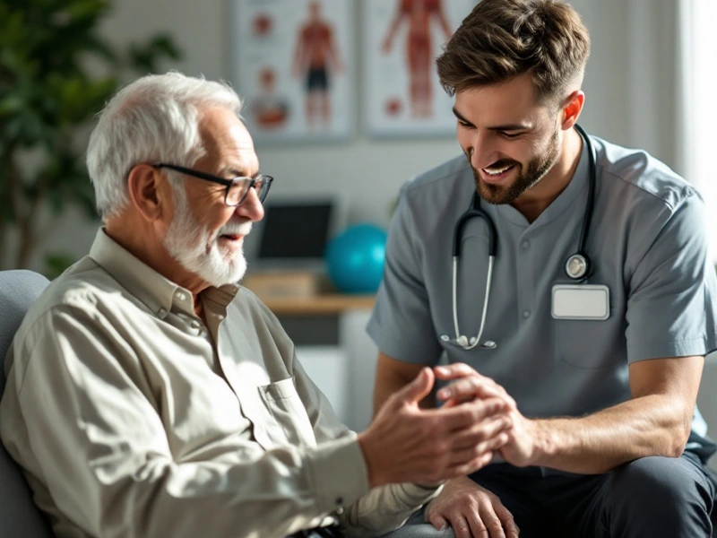 جلسه کاردرمانی پارکینسون در کلینیک