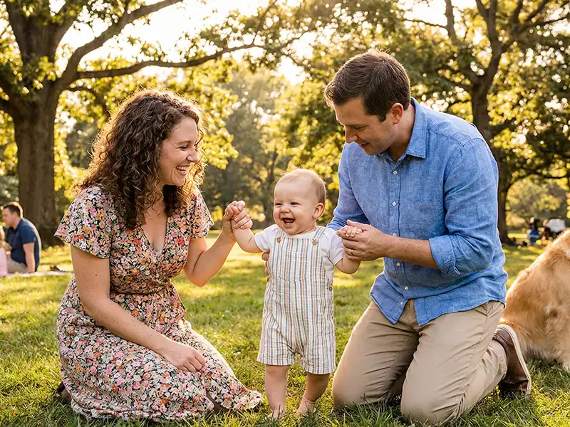ورزش برای پا گرفتن نوزاد