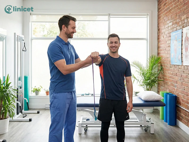 جلسه فیزیوتراپی پیشرفته