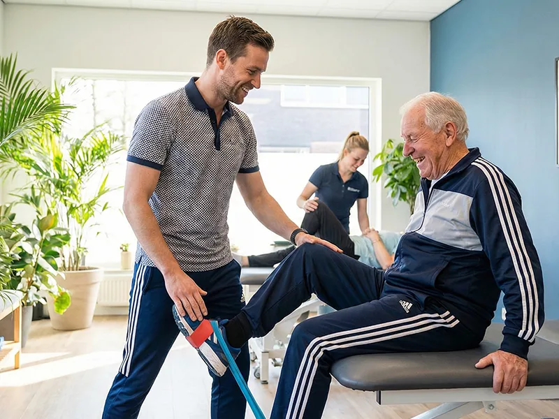 فیزیوتراپی سالمندان در منزل