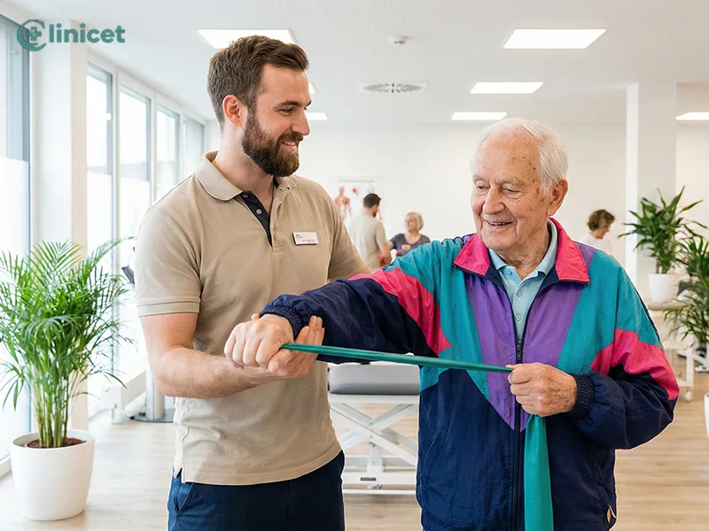 فیزیوتراپی سالمندان در خانه