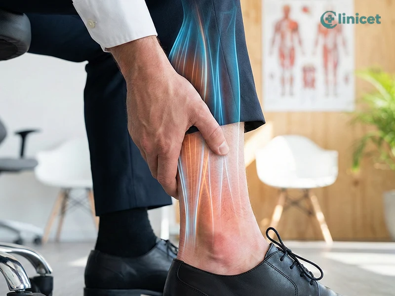 جلوگیری از عمل تاندون پا با لیزر